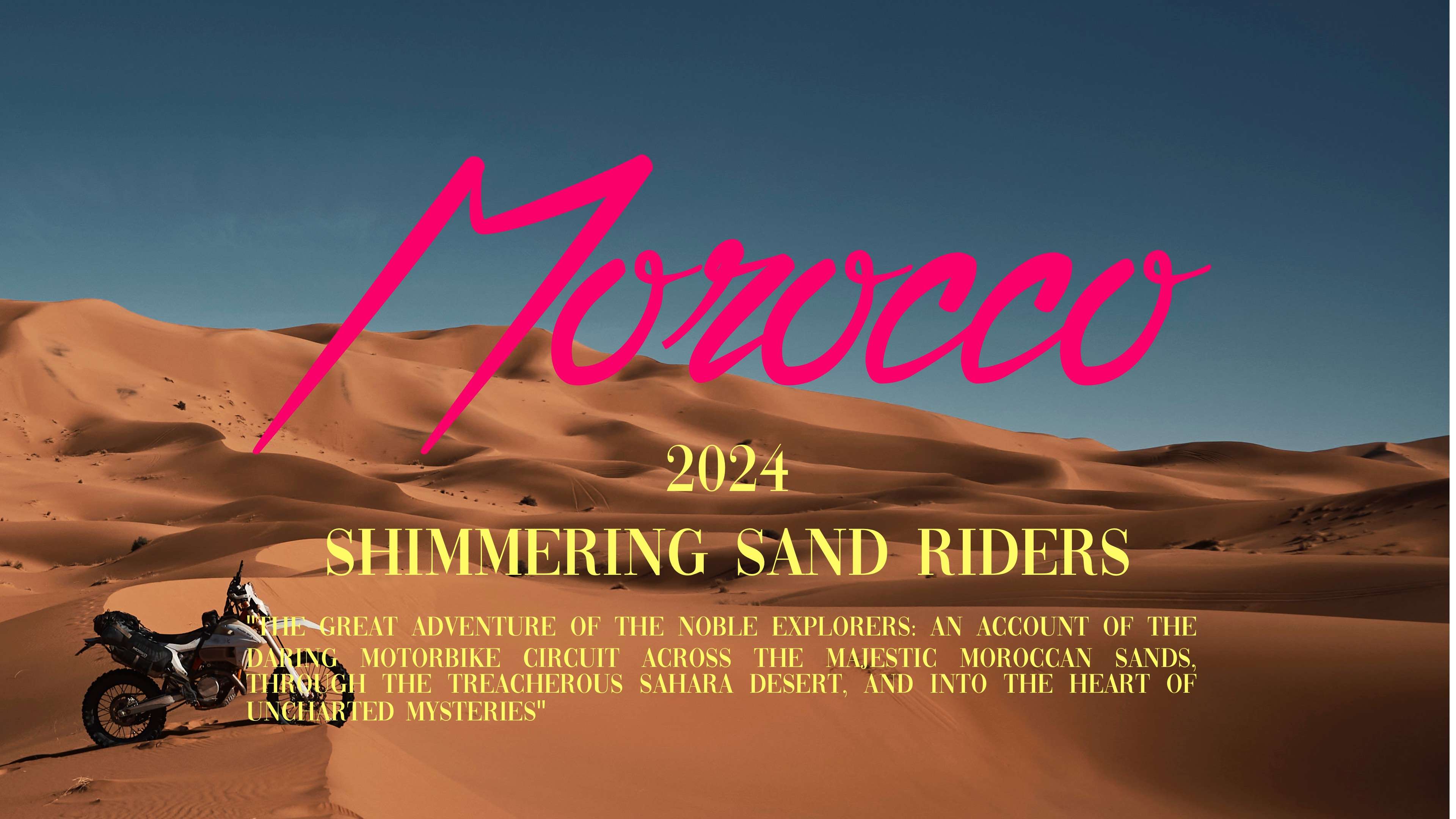 Shimmering sand riders | Morocco - The Circuit 2024 Ep3